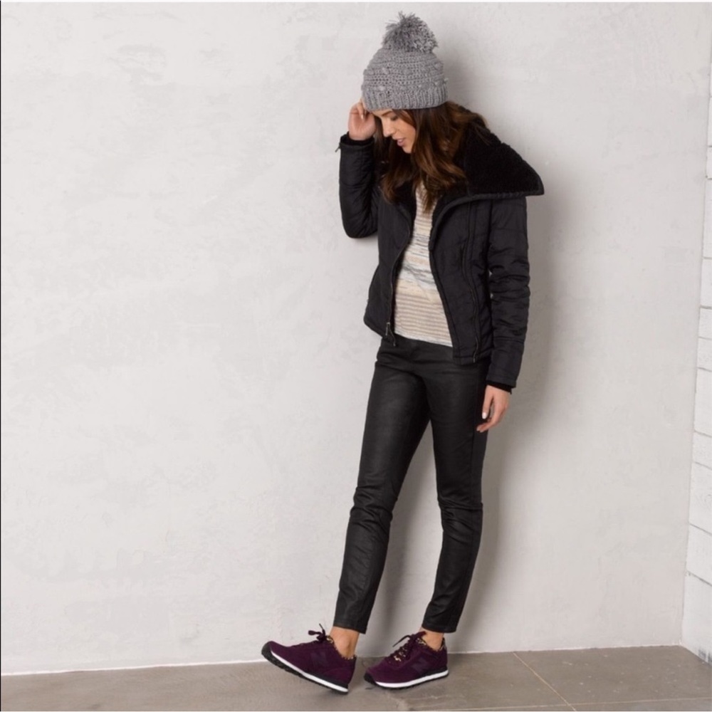 Prana Black Straight Leg Pants